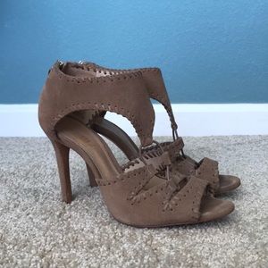 Schutz suede heels